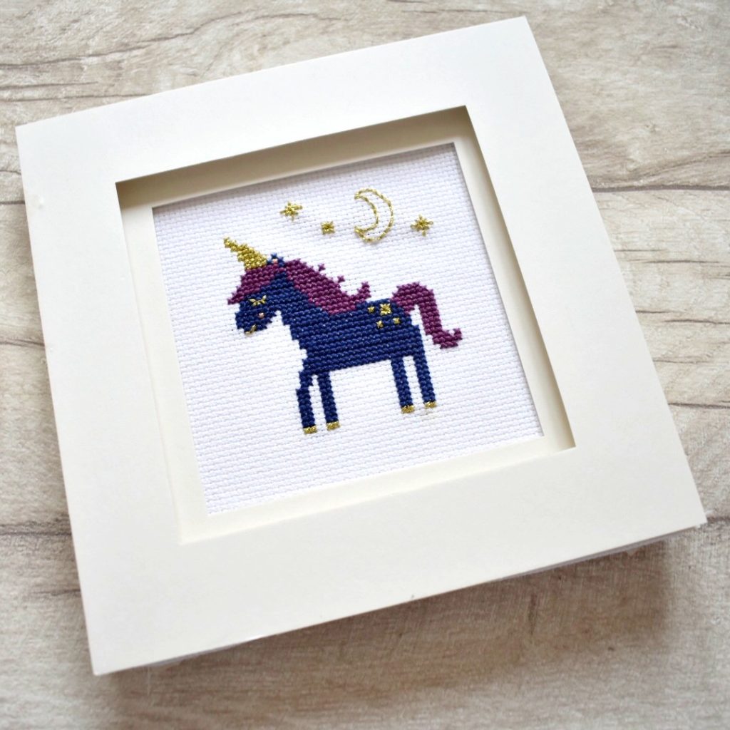 How to Frame Your Small Cross Stitch Design in 7 Easy Steps - Hannah